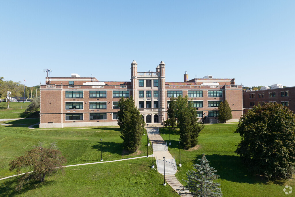 Using the old high schools building Wilbur H Lynch Literacy Academy is a beautiful campus.