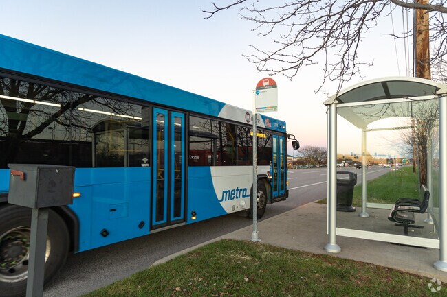 Residents in Chesterfield can take the MetroBus to work or various retail areas.