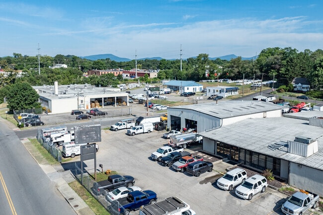 There are many industrial buildings scattered through out the residential areas of Hollins.