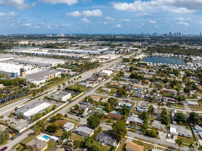 Aerial view of Pembroke Park.