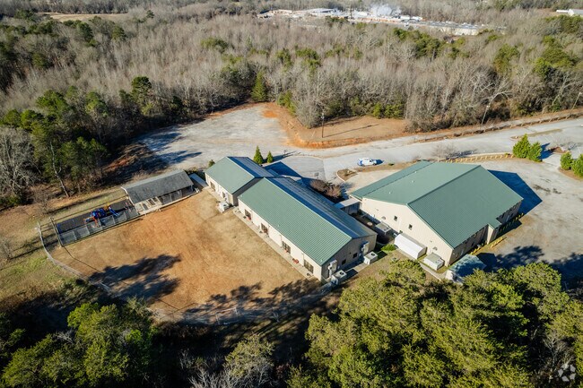 Aerial overview of As-Sabeel Academy