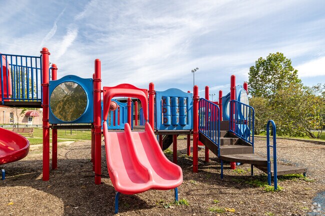 Leon Day Park offers a playground and green space close to Winchester homes.