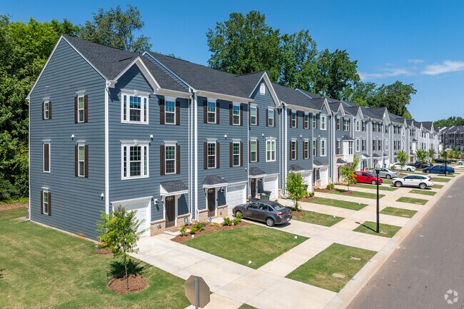 Townhomes are becoming popular in the West Boulevard neighborhood.