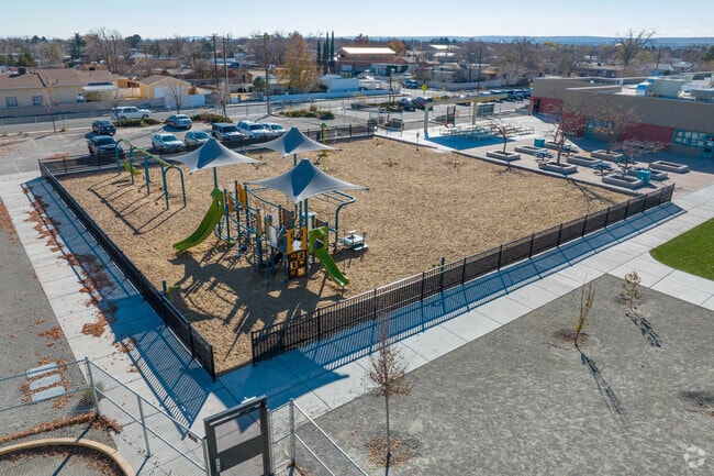Playground at Lavaland Elementary School.