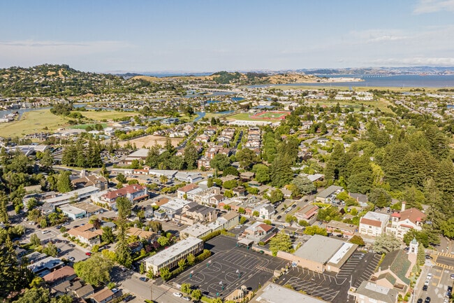 St. Patrick's School is in downtown Larkspur.