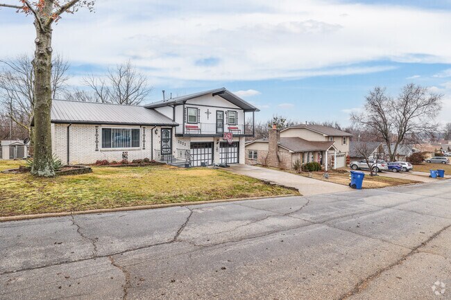 Some split-level homes can be found in the hilly South side of Miami.