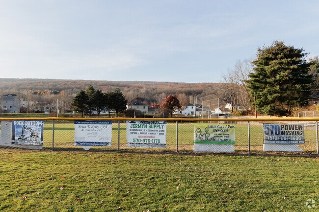 The Little League Field at Rippy Callahan Recreational Park in Jermyn, PA.