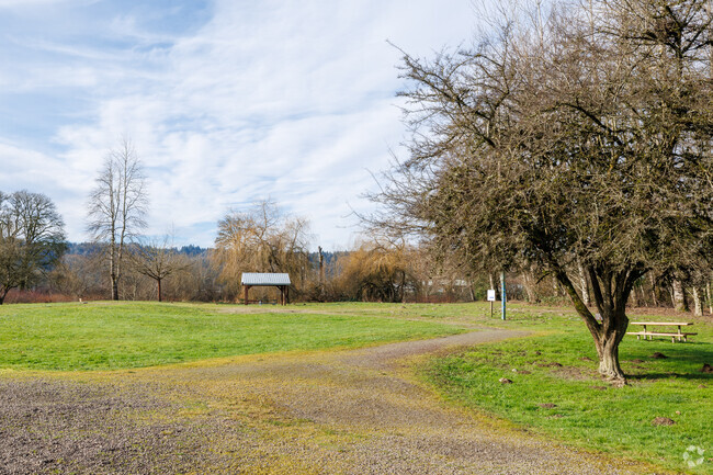 There large open and scenic spaces at McCormick Park in Duvall, WA.
