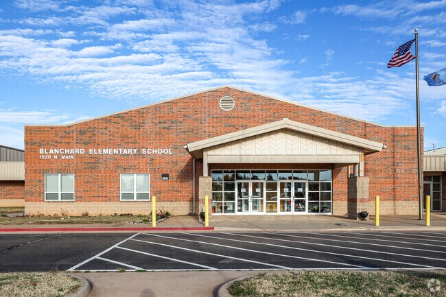 Blanchard Elementary School is located Southwest of Oklahoma City.