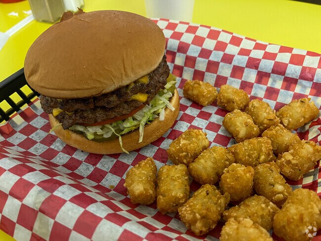 Hank's special is the most popular combo at Hank's Burgers in Clarland Acres.