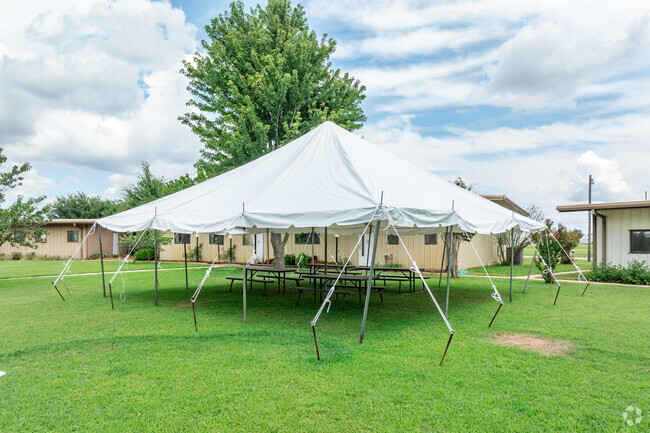 Students enjoy the outdoors at Oklahoma Academy.