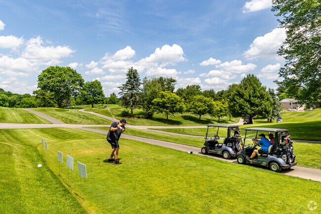 Middlesex Township residents play 18 holes at Pheasant Ridge Golf Club .