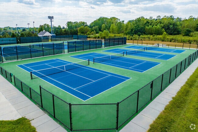 Tranquility Park's beautifully maintained tennis courts are just minutes from Park West.