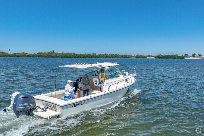 Fishermen love being able to have scenic views in beautiful Terra Ceia.