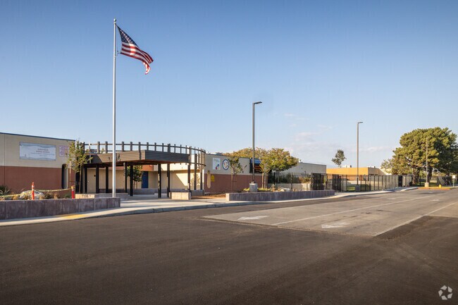 Students love the newly remodeled campus at Sunnymead Middle School in Moreno Valley.
