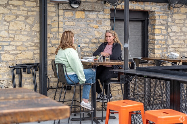 Empire Burgers + Brew is a good go-to for beers and hearty hearty appetizers.