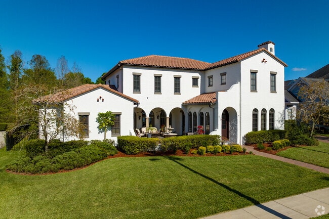 Mediterranean home styles are common across Florida, including in Celebration.