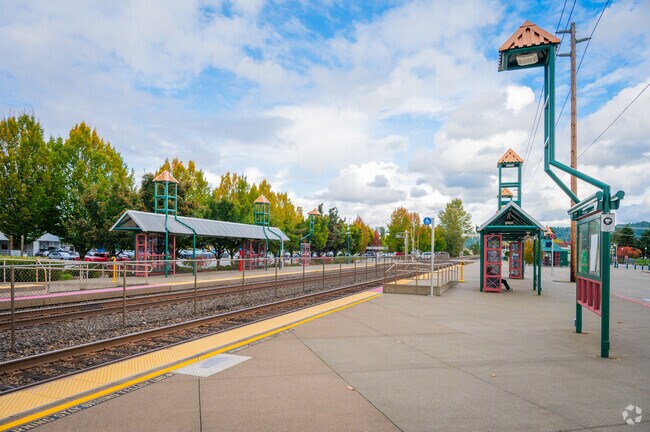 Catch a train or bus at the Sumner Transit Center near Alderton.