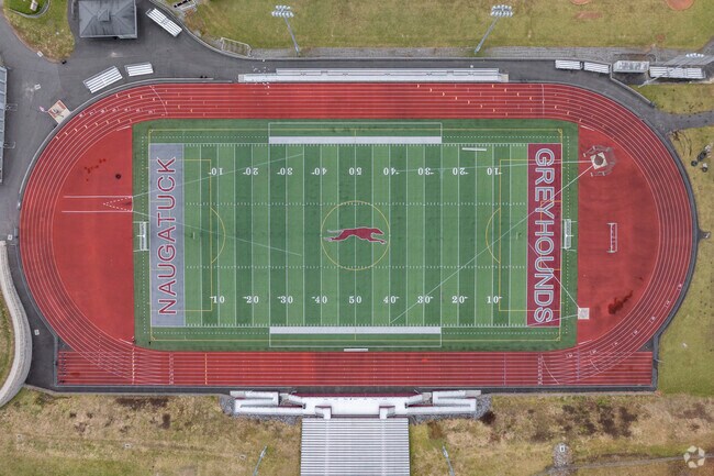 Naugatuck High School at 543 Rubber Avenue in Naugatuck, CT.