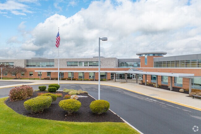The academics at Pfaff Elementary School receive a B+ from niche.com.