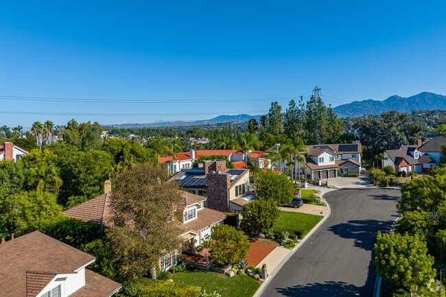 Nellie Gail is built atop rolling hilly terrain.