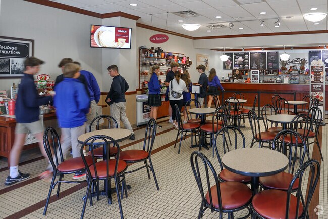 Graeter's Ice Cream is a popular gathering spot near the Crows Nest neighborhood.