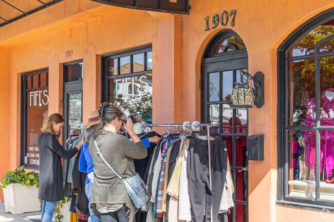 Located in Arlington Park, Fifi's Fine Resale stands out as a stylish consignment boutique.