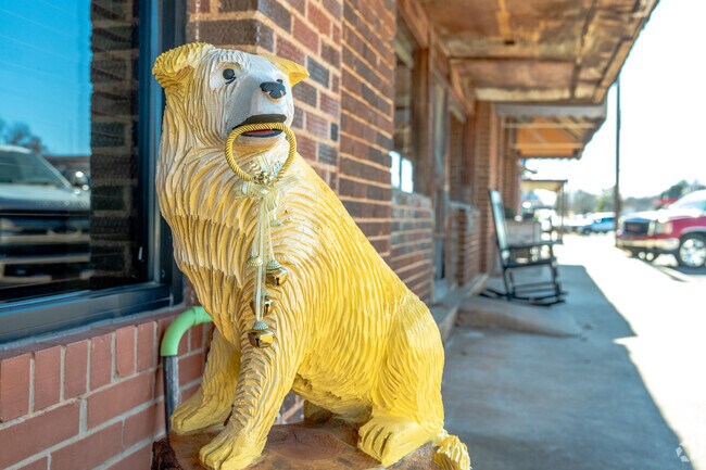 Washington has unique artwork that can be found on Main St.