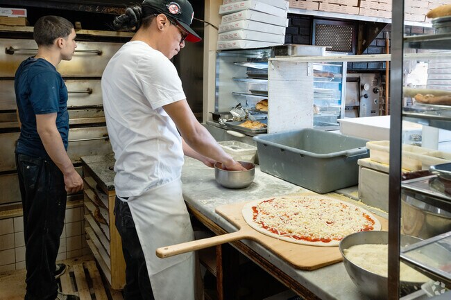 Louie and Ernie's Pizzeria near Pelham Gardens has one of the best slices in the city.
