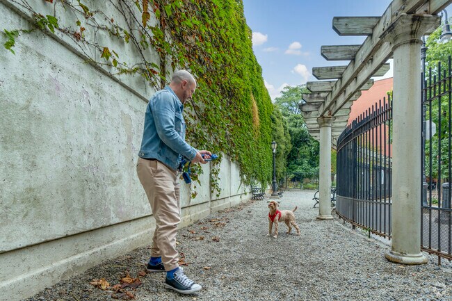 Adam Yauch Dog Park near the BQE is another green space for Cobble Hill residents.