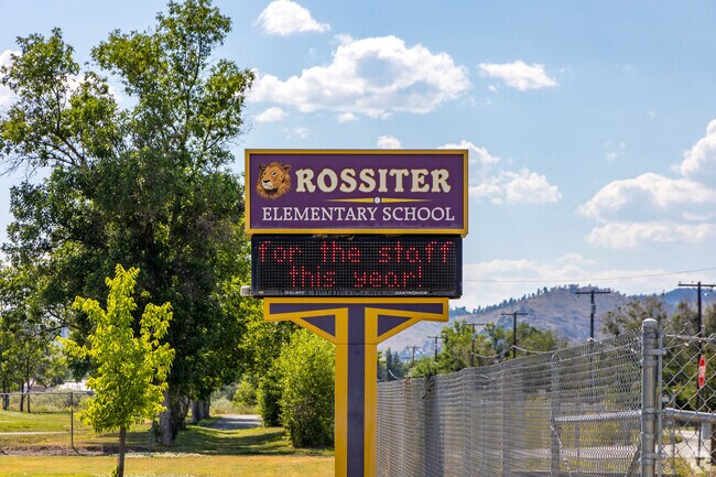 Rossiter Elementary School serves the area.