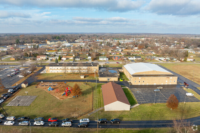 St. Paul Parish School is on the north side of town.