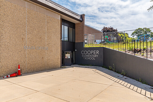 Burlington's Cooper Elementary is part of the Burlington Area School District of Wisconsin.