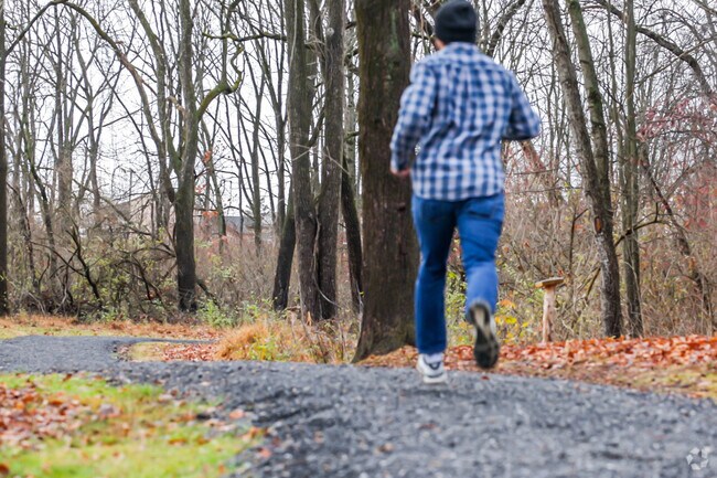 Adamstown Park’s trail offers scenic views and a quiet place to explore the outdoors.