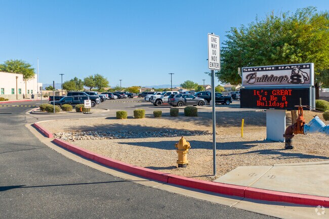Kids in Skyline Ranch can attend Skyline Ranch Elementary.