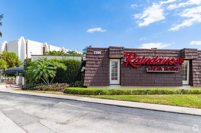 Raindancer Steakhouse, a favorite spot in Palm Beach Lakes.