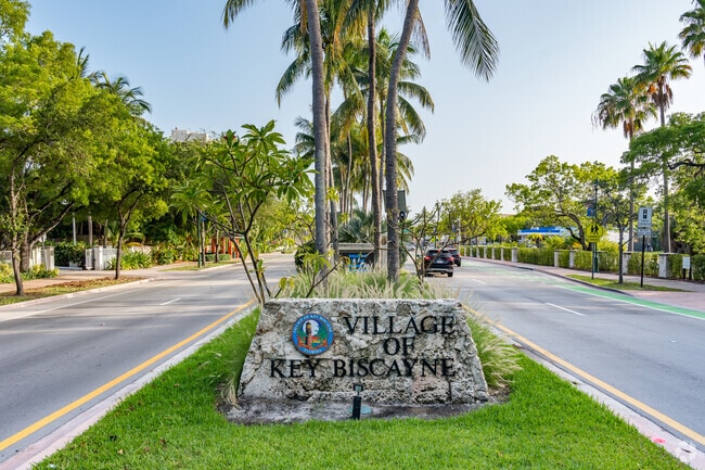 Key Biscayne is a barrier island linked to Miami by the scenic Rickenbacker Causeway.