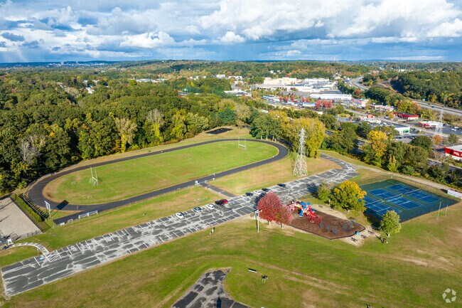 Pondville's Lemansky Park offers residents plenty of outdoor space and amenities to enjoy.