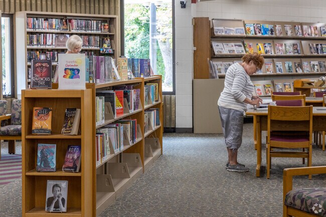 The Butman-Fish Library helps foster a sense of connection among residents with yearly programs.
