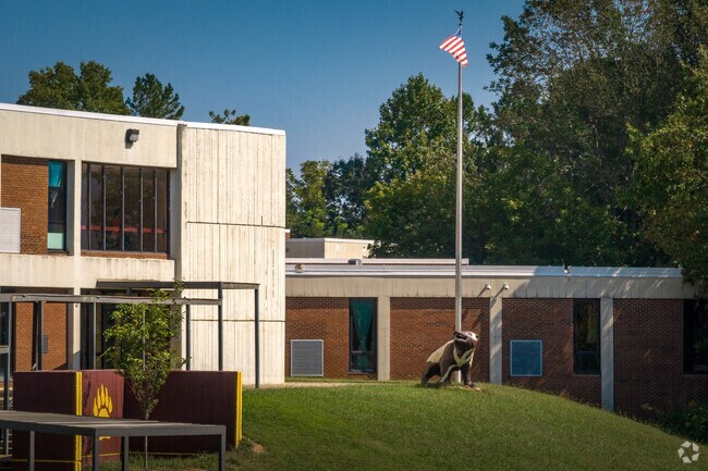 Dade Middle School pride can be seen around campus in Trenton.
