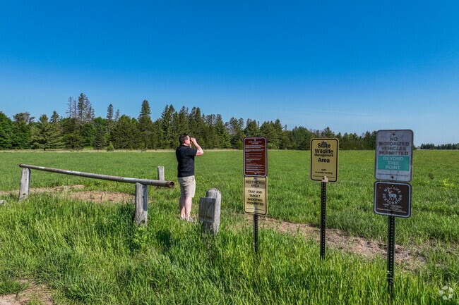 Bethel Wildlife Management Area in Saint Francis has rustic trails and wildlife observation areas.