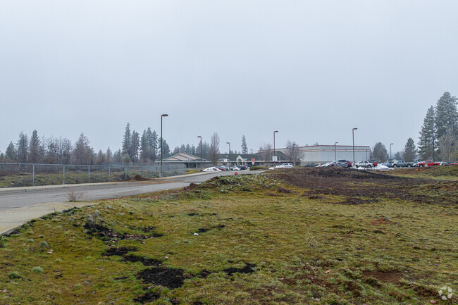 Hallett Elementary is just down the road from the high schoo.