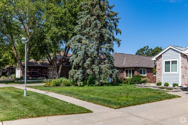 Brick facades are common on Taylor Park homes from the 1980s.