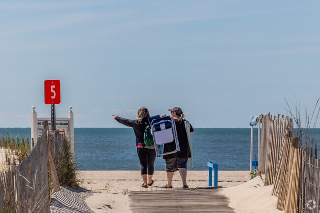 Break out the beach chairs and dig your toes in the sand in Cape May.