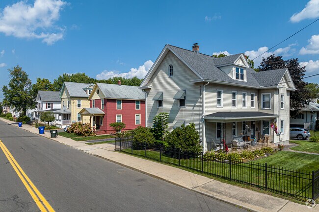 Downtown Southington includes a large number of 19th and early 20th-century homes.