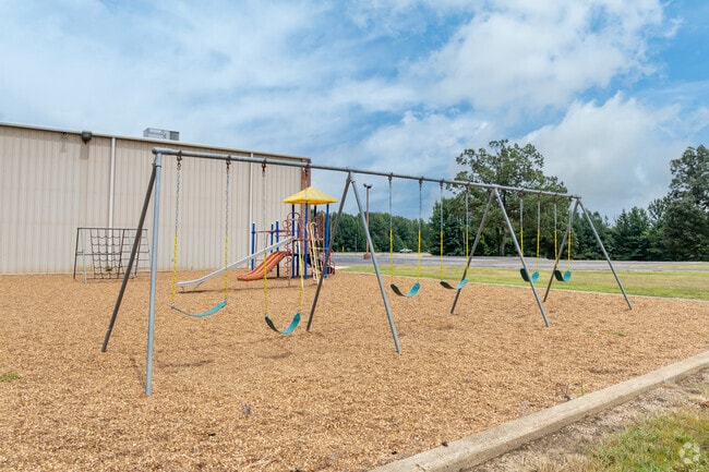 Kids can swing for the sky at Friendship Christian Academy in Byhalia.