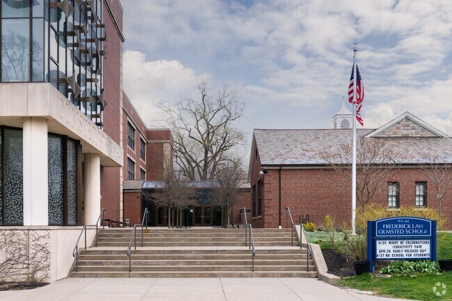 Frederick Law Olmsted School is in the heart of Parkside.