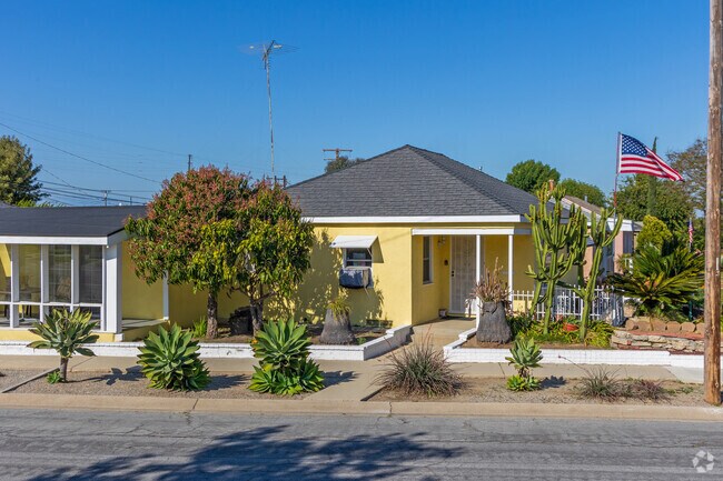 Ranch-style homes with drought-tolerant gardens add character to neighborhood streets.
