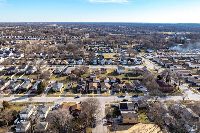 Posen features many tightly nestled homes from the mid 20th century.