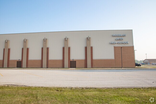Woodlan Jr/Sr High School building 2 in Outlying Allen County.